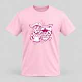 Dospelé tričko PINK s potlačou