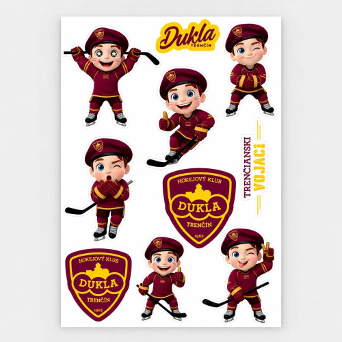 Arch nálepiek Dukla Trenčín