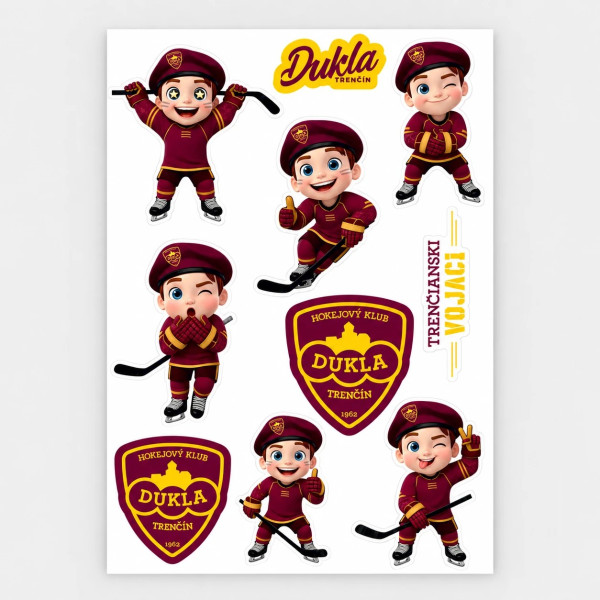 Arch nálepiek Dukla Trenčín