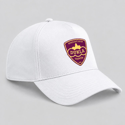 Šiltovka s aplikovaným logom - Biela