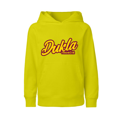 Detská mikina s kapucňou - Žltá