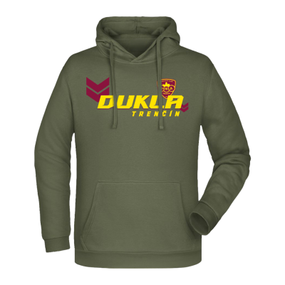 Detská mikina s kapucňou - zelená