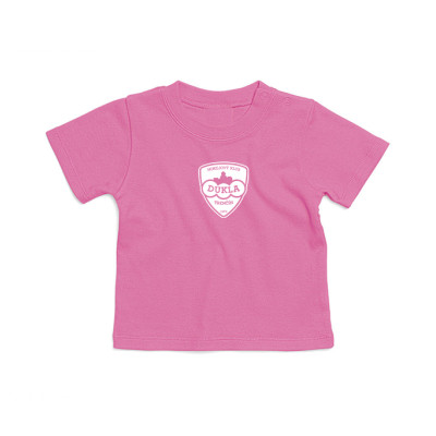Tričko pre bábätká s logom - Ružová