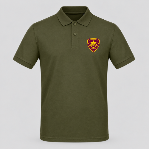 Polokošela - Army zelená s plastickým logom