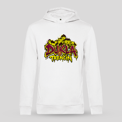 Mikina s kapucňou a tlačeným logom